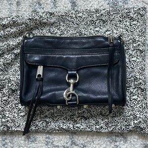 Rebecca Minkoff black mini MAC